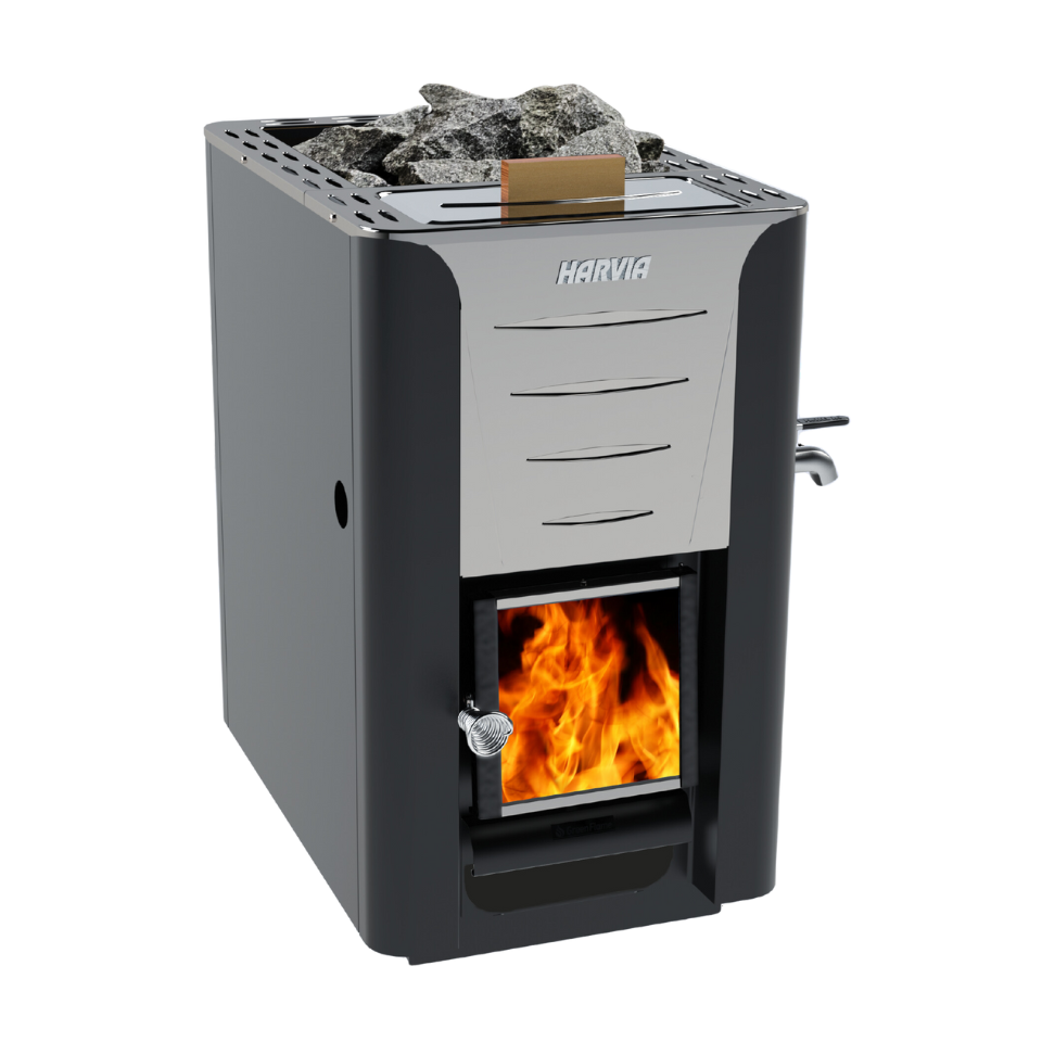 Harvia Pro 20 Wood Burning Stove Kit
