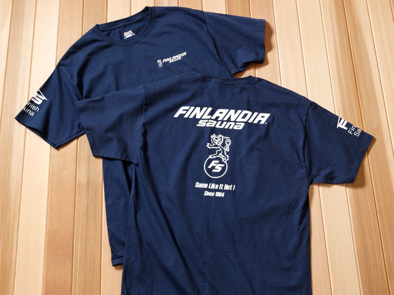 The Finlandia navy blue t-shirt