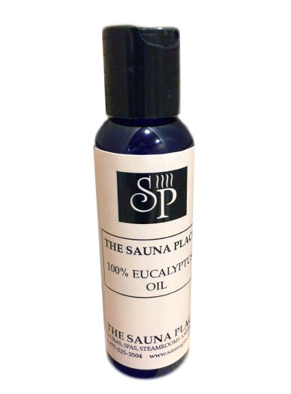 The Sauna Place Eucalyptus Aroma, 2 oz Pure Undiluted Essence Oil